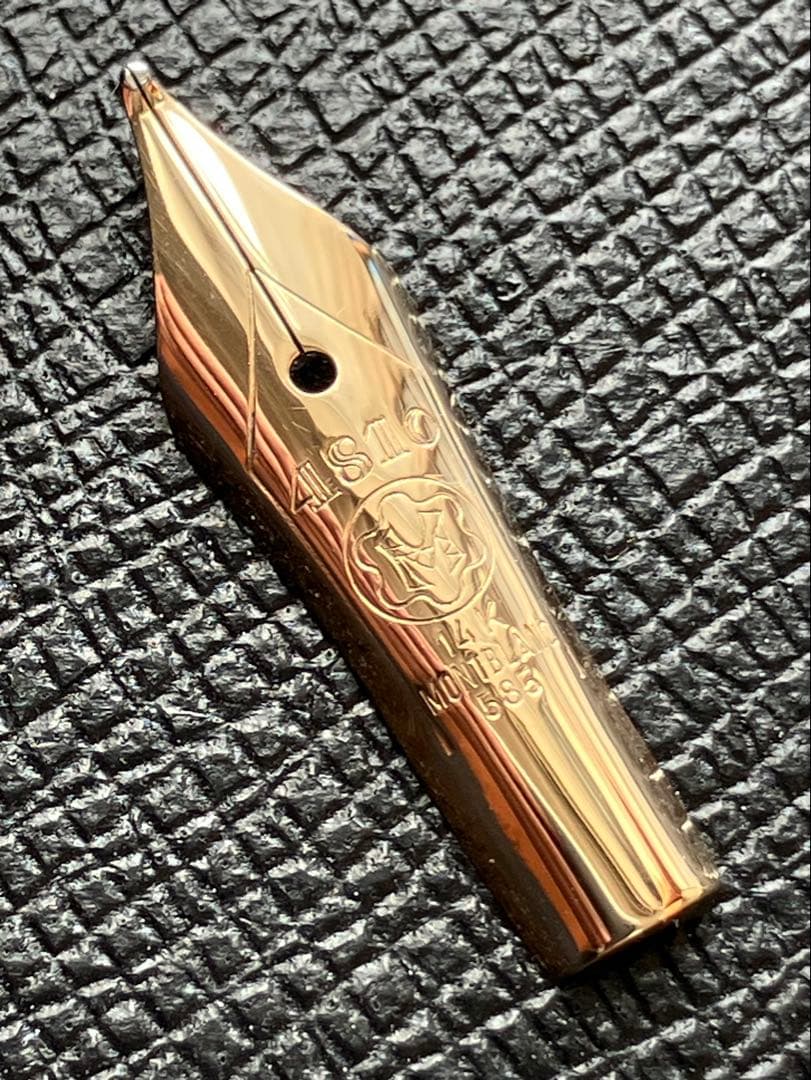 モンブラン マイスターシュテュック スターリングシルバー 14K 万年筆 28g