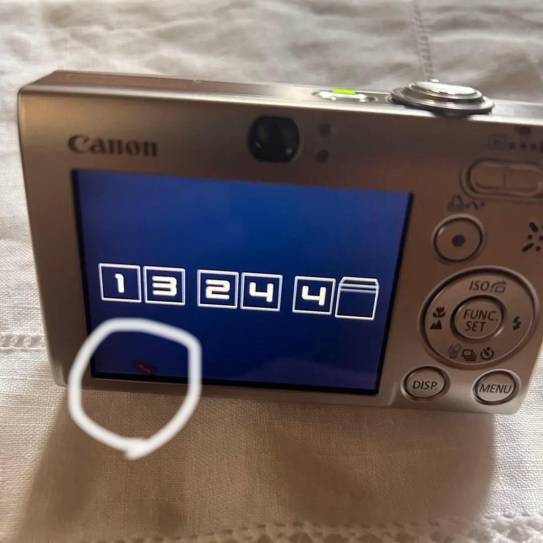 Canon IXY デジタルカメラ25 IS 通電確認済 レンズエラー