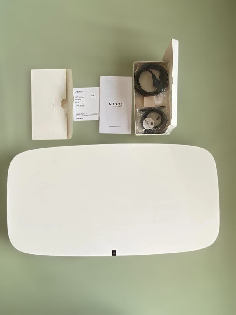 Sonos Playbase（ホワイト）サウンドベース ホームシアタースピーカー