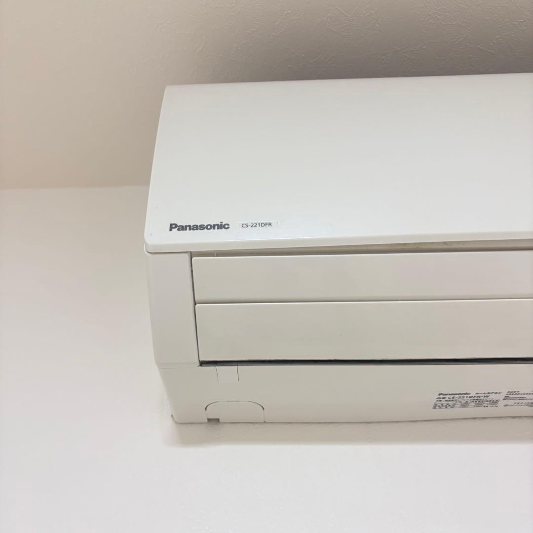 Panasonic エアコン 6畳 CS-221DFR 2021年製 動作OK