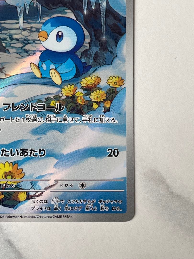 ヒカリ sar ポッチャマ ar2枚セット　ポケモンカード超美品インフェルノx