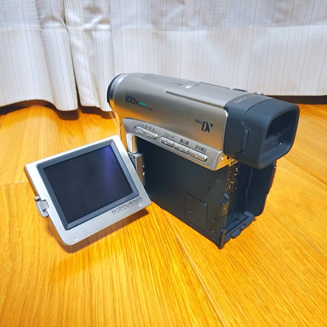 【動作確認済】高画質 Panasonic MiniDV ビデオカメラ セット