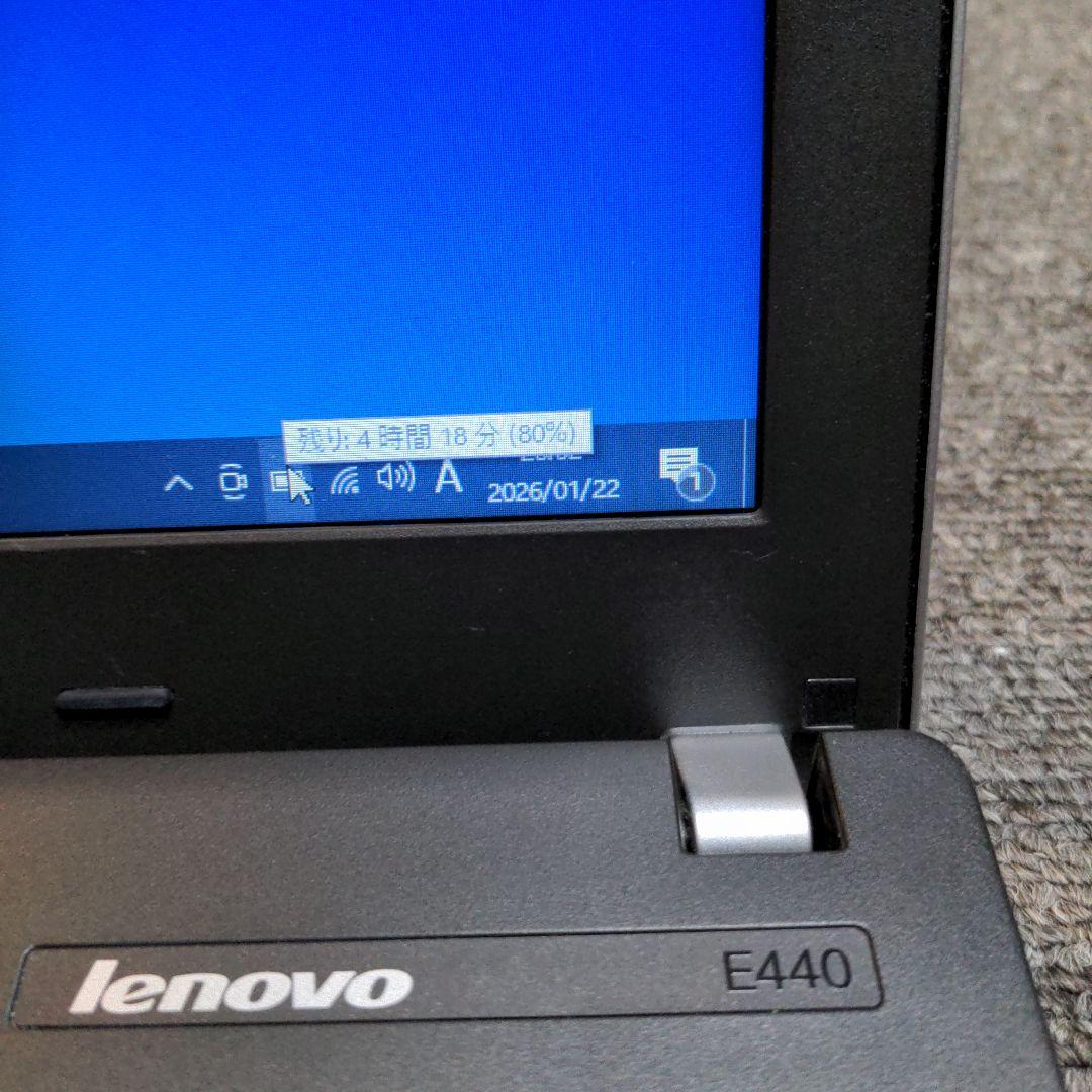 Windowsノート本体 Lenovo ThinkPad E440 i3 4100M SSD 256GB