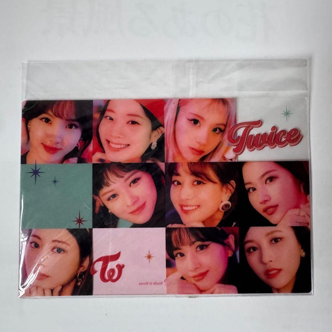 TWICE メンバーカードセット　トレカジヒョ、ツウィ