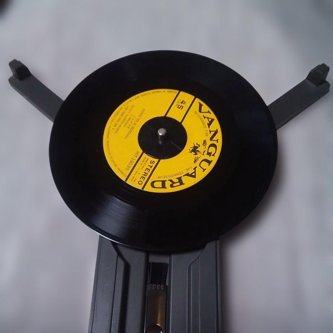 【希少品】 Lo-D 自走式電子除電機能付きレコードクリーナー AD-059