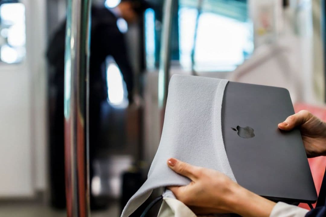 square W for laptop ノートPC用 スペースグレー 日本製
