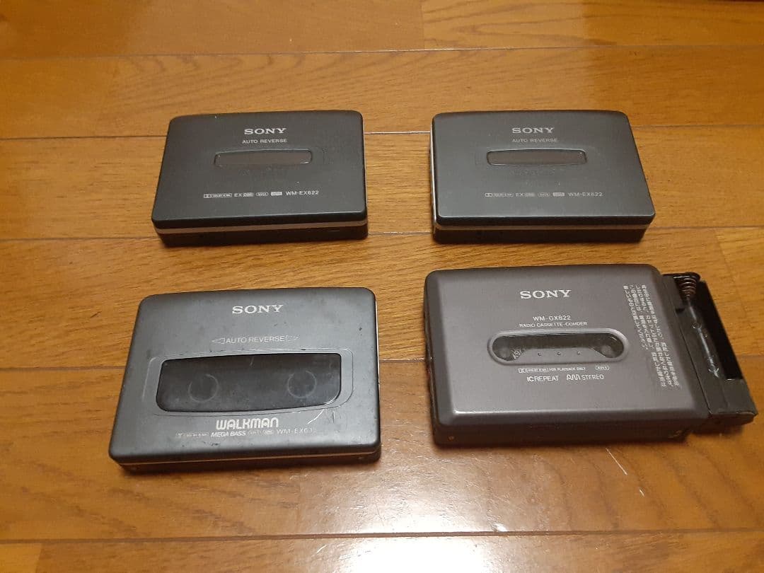 SONY ウォークマン WM-EW622外4台 カセットプレーヤー ジャンク