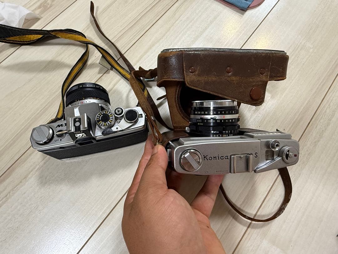 Konica S レンジファインダーカメラ Olympus Nikon cp-4