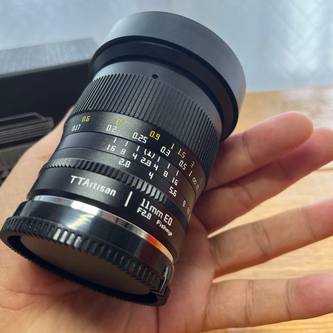 TTArtisan 11mm f2.8 魚眼レンズ Sony Eマウント