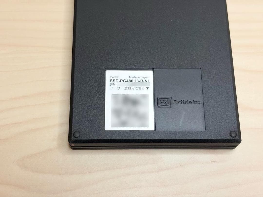 BUFFALO バッファロー SSD-PG480U3-B/NL 480GB
