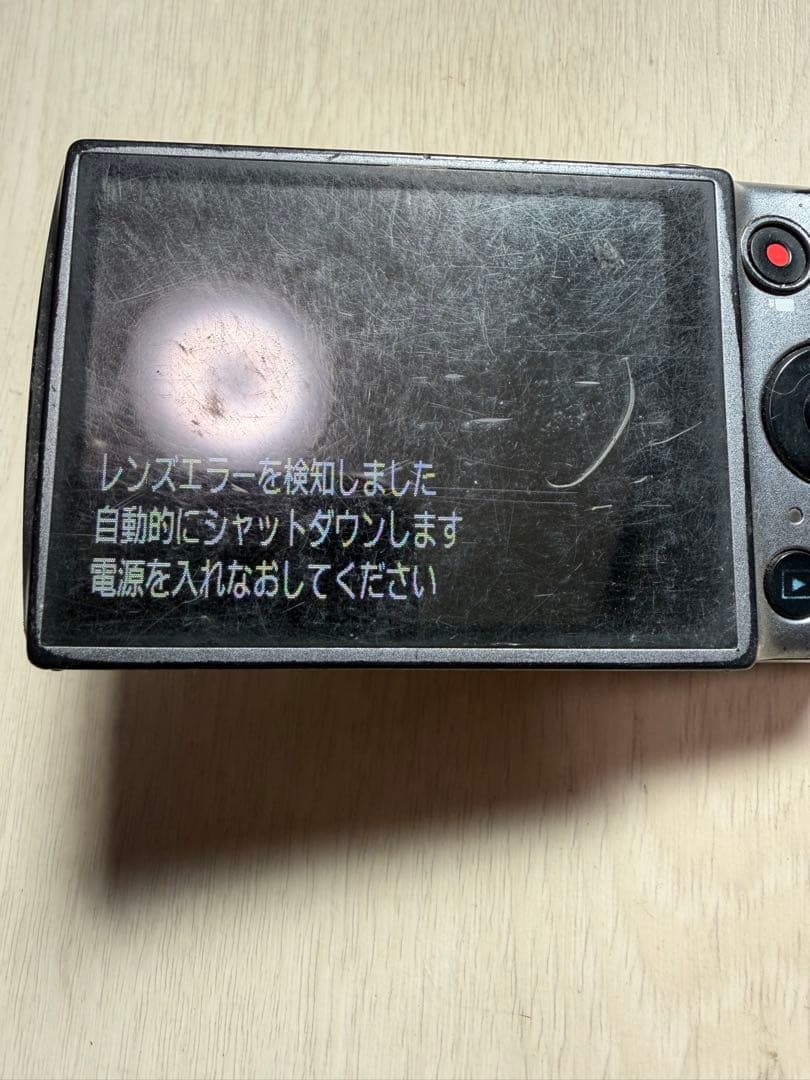 ジャンクCanon powershot A3500isコンパクトデジタルカメラ
