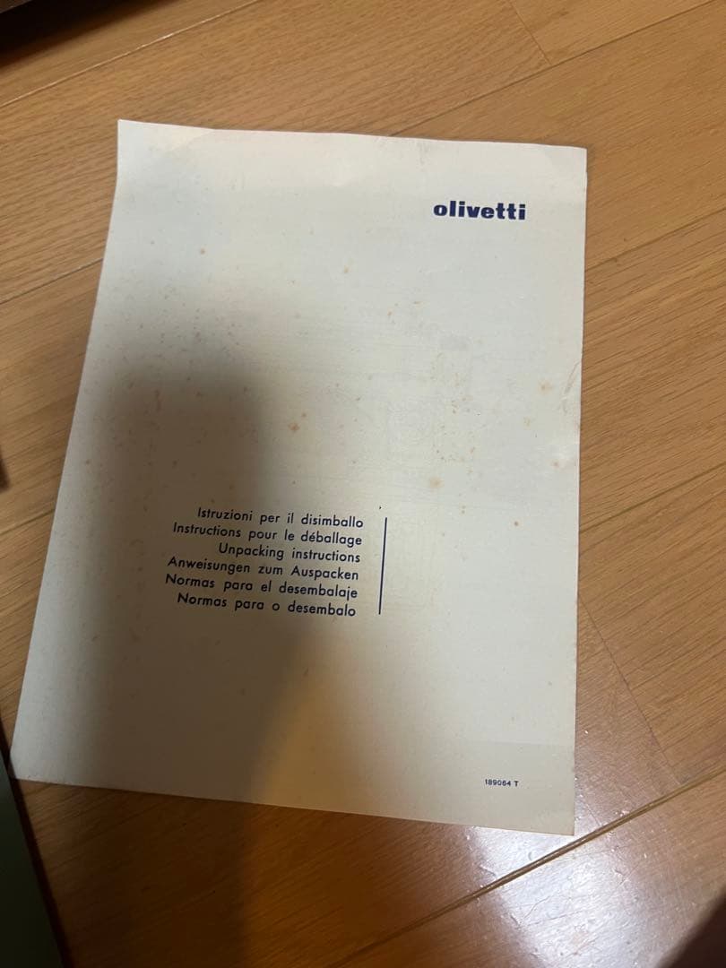 極美品 Olivetti Lettera 32 タイプライター ヴィンテージ