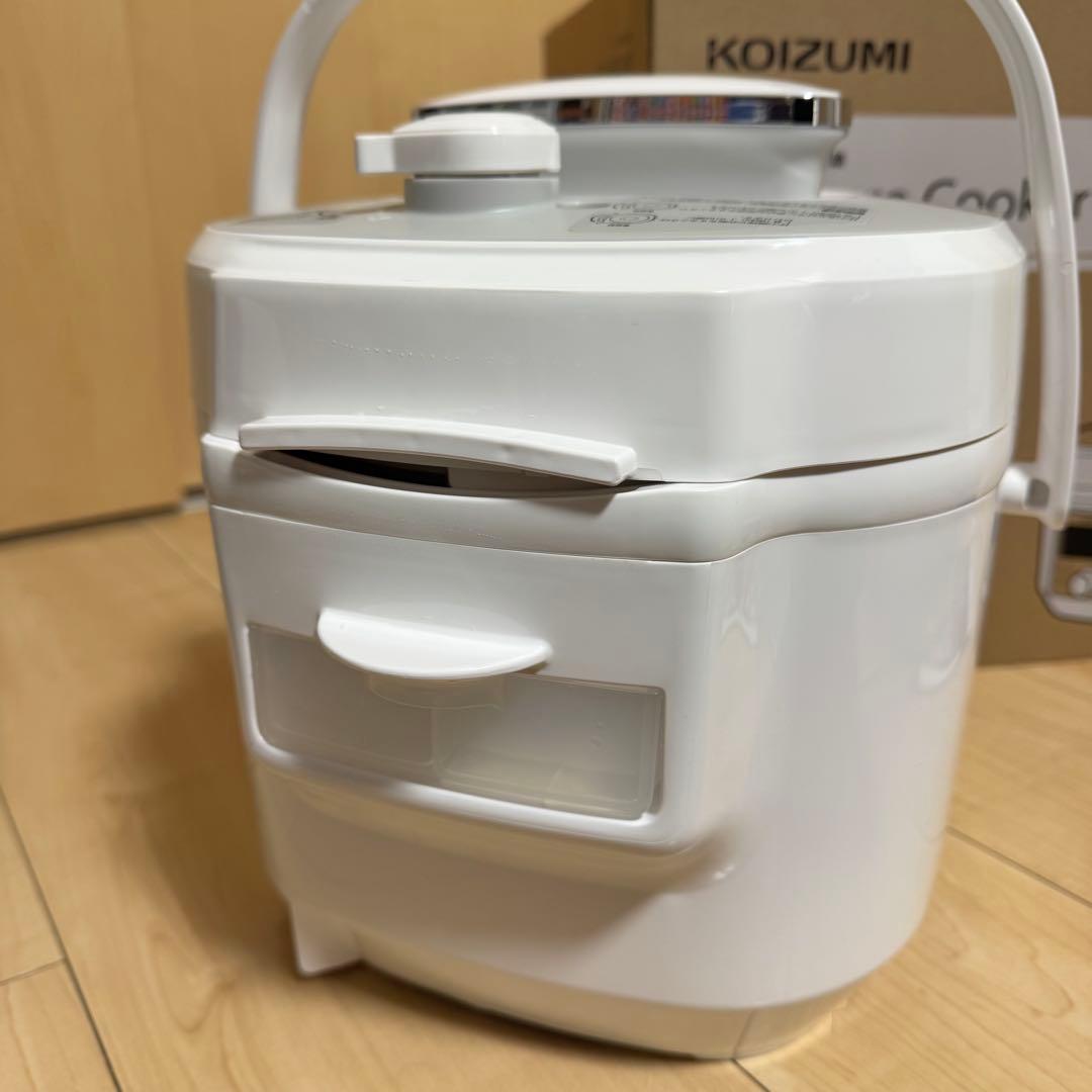 1年保証期間内！【25年12月購入】KOIZUMI 電気圧力鍋