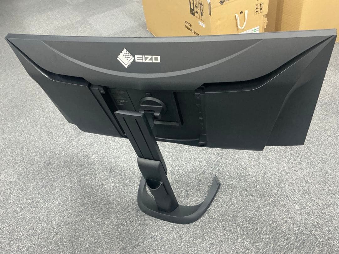 美品 EIZO EV3450XC ウルトラワイドモニター 純黒クリア付