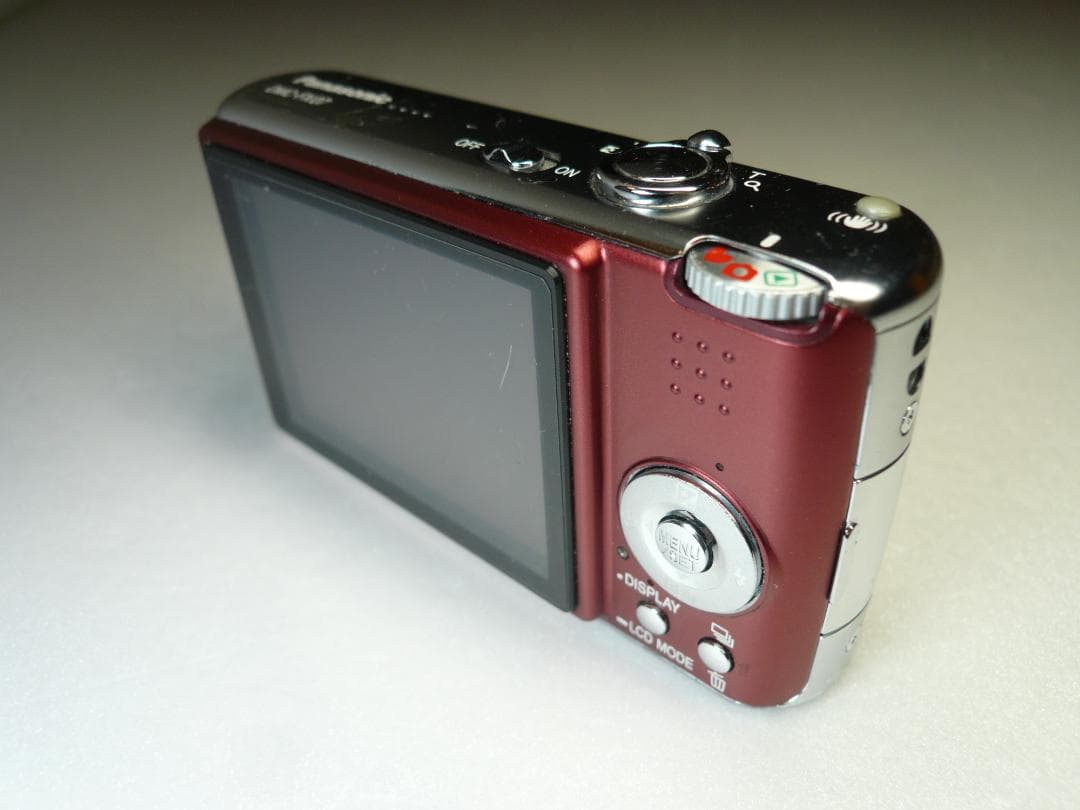 LUMIX★DMC-FX07⚠️必読有り⭕️安心の実働品★傷有★レッド