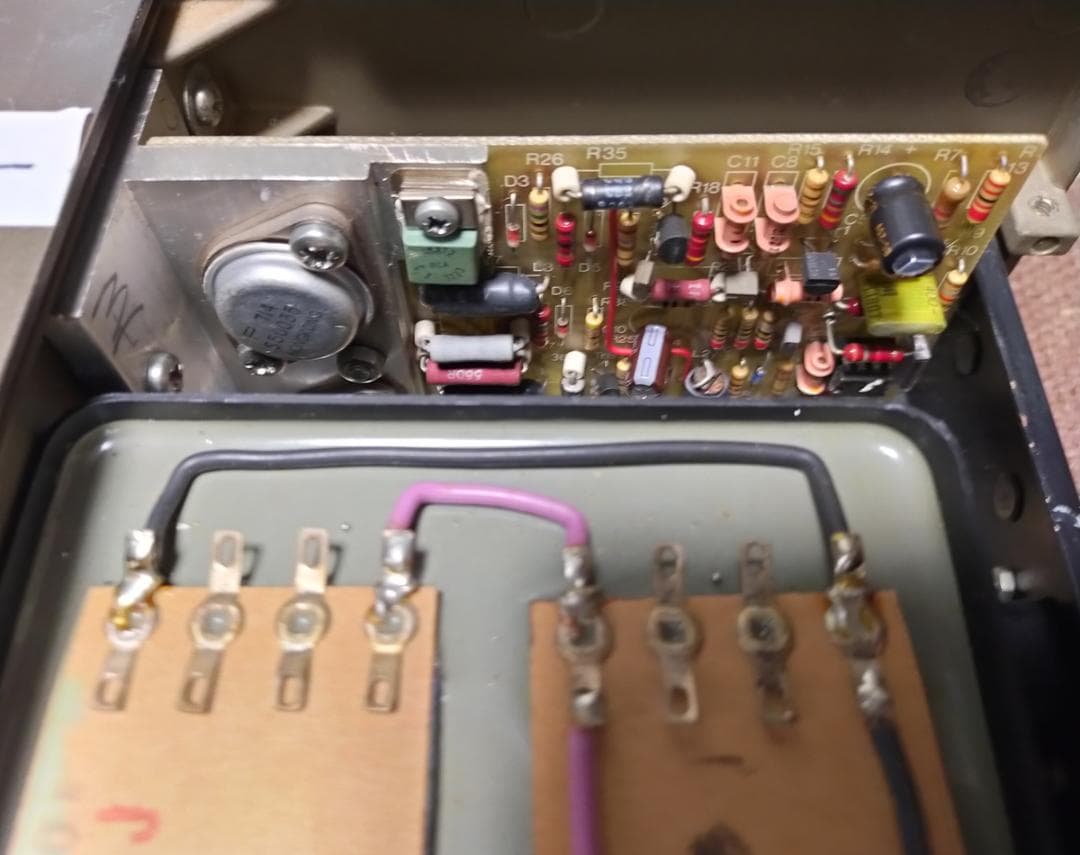 QUAD 405　パワーアンプ メンテナンス済み動作品　付録SP出力ディレイ装置