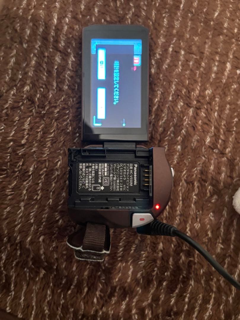 動作確認済　Panasonic HC-V550M フルHD ビデオカメラ