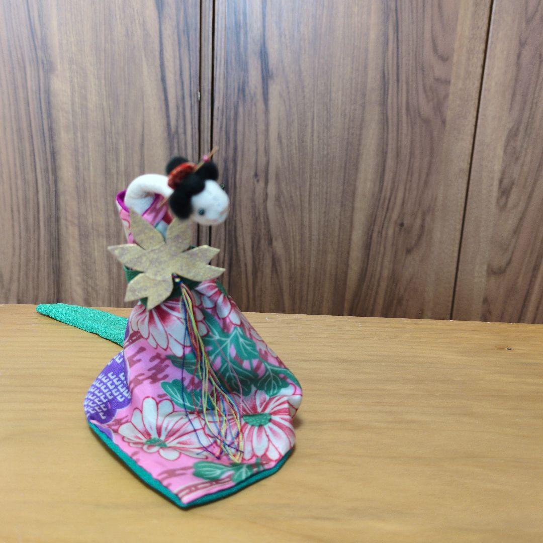 ちりめん　ろくろっ首人形（蛇姫）