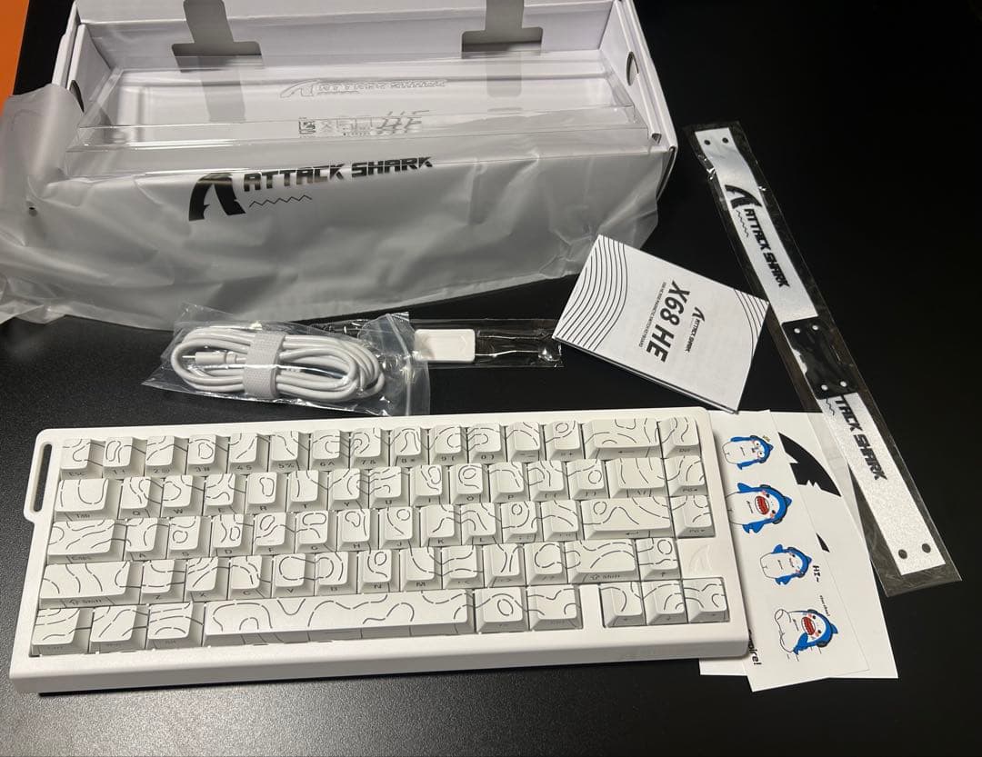 新品未使用 Attack shark X68 HE ゲーミングキーボード