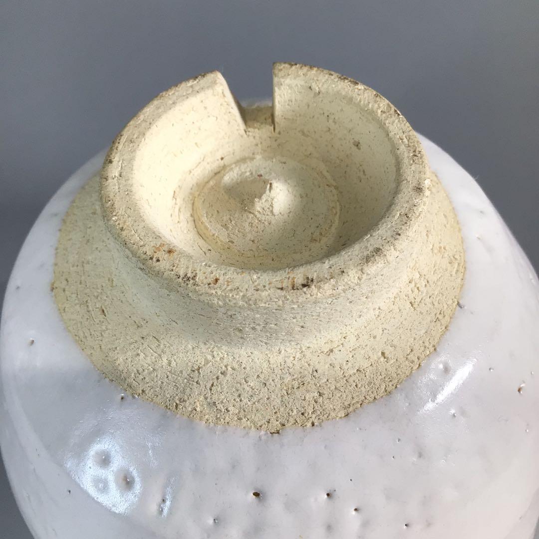 Ｐ５８２　茶碗　『赤膚焼』『赤膚山　古瀬尭三造』　抹茶碗　共箱　茶道具