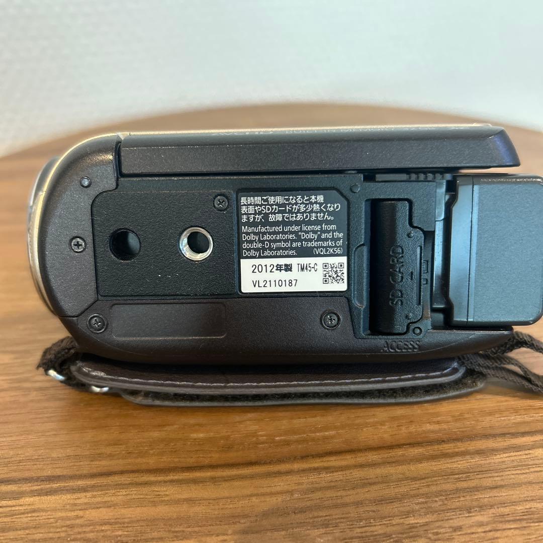 Panasonic ビデオカメラ　HDC-TM45携帯ケース付き