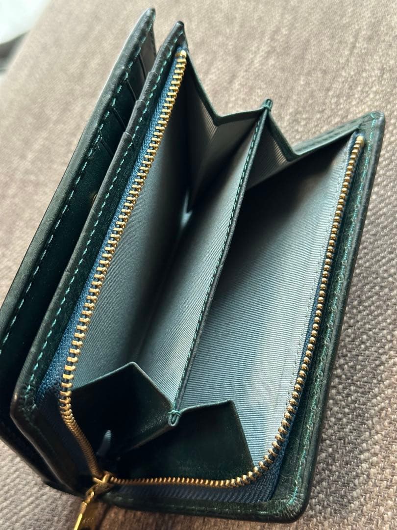 cattleya sacs 本革 二つ折り財布 ミドルウォレット