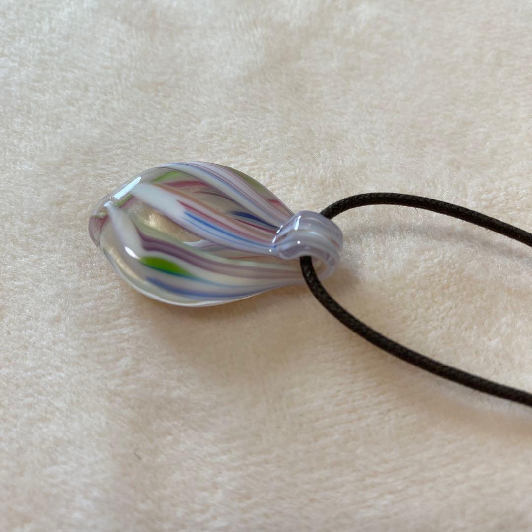 【おまとめ・売約済み】ガラス工房　アクセサリー　ネックレス