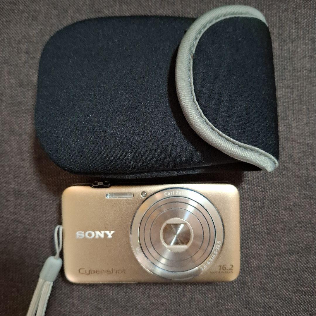 SONY Cyber-shot DSC-WX30ゴールド デジカメ SDカード付