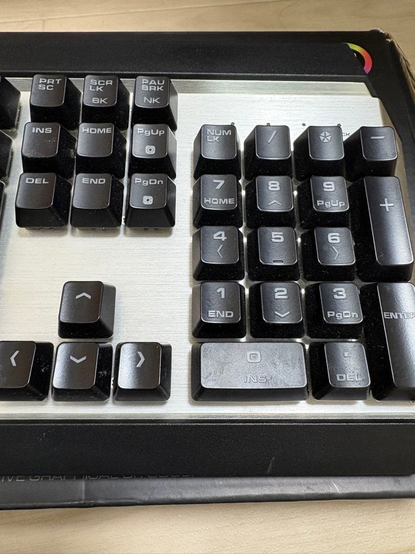 cougar ゲーミングキーボード HAGANE 青軸 動作確認