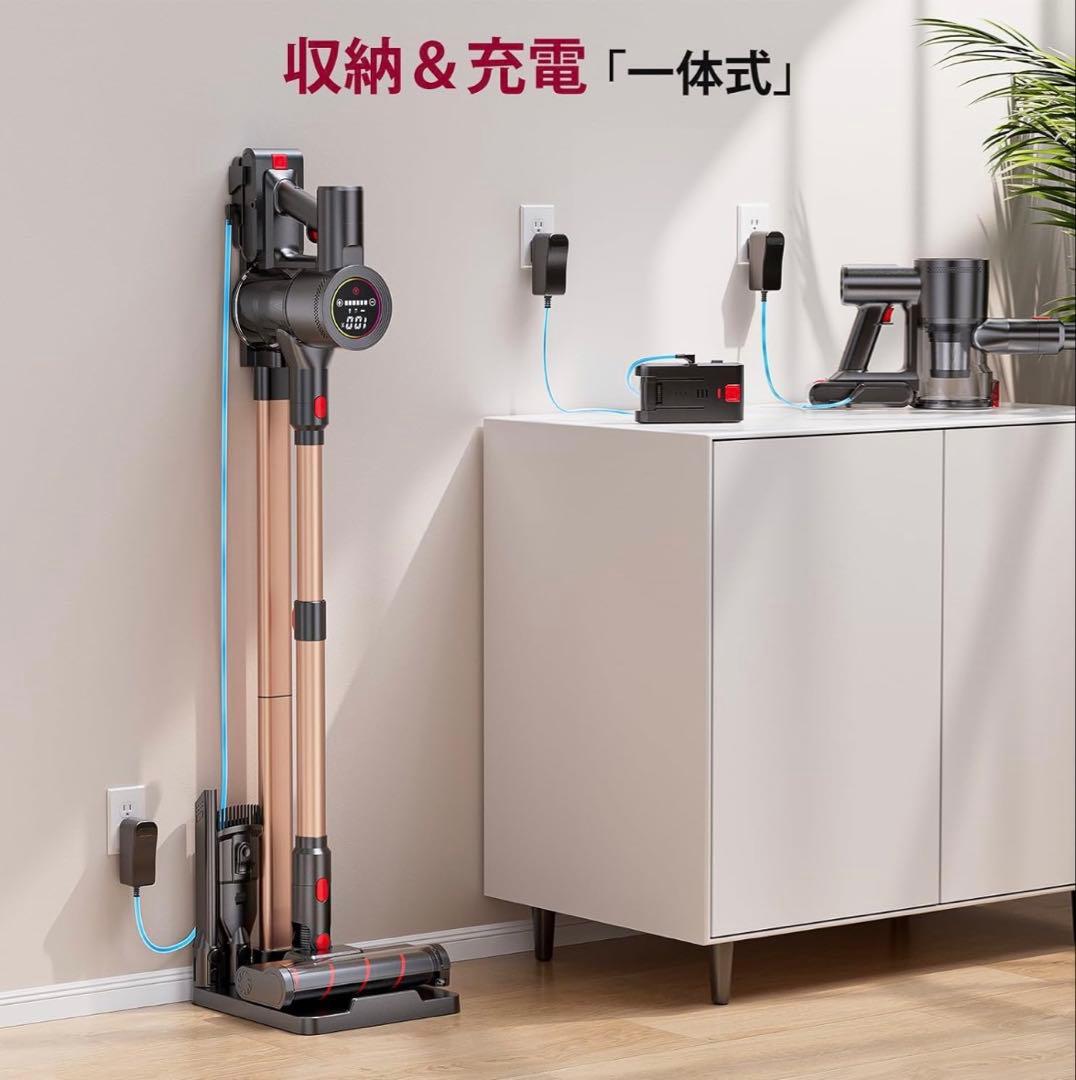 掃除機 コードレス2027先行バージョン 業界初独立モーター自走式