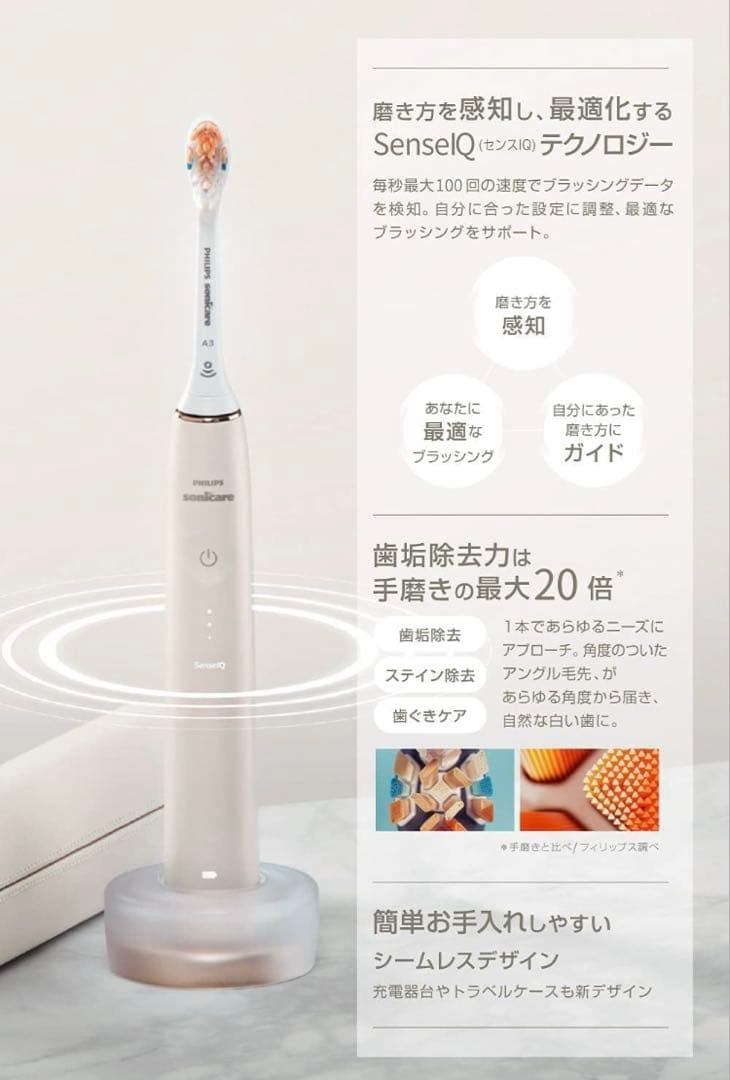PHILIPS sonicare 9900 Prestige トラベルケース付き