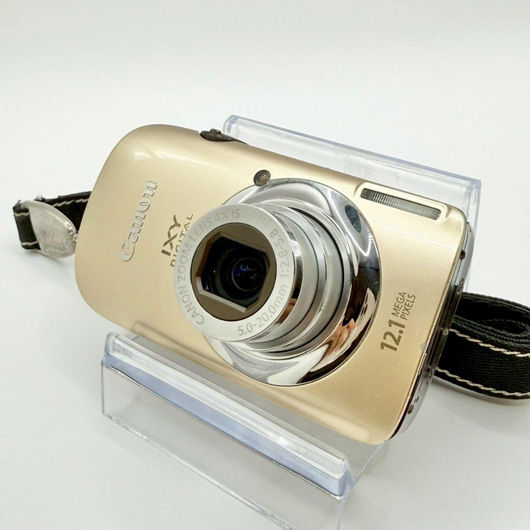 【美品】Canon IXY 510 IS コンデジ ゴールド 充電器付