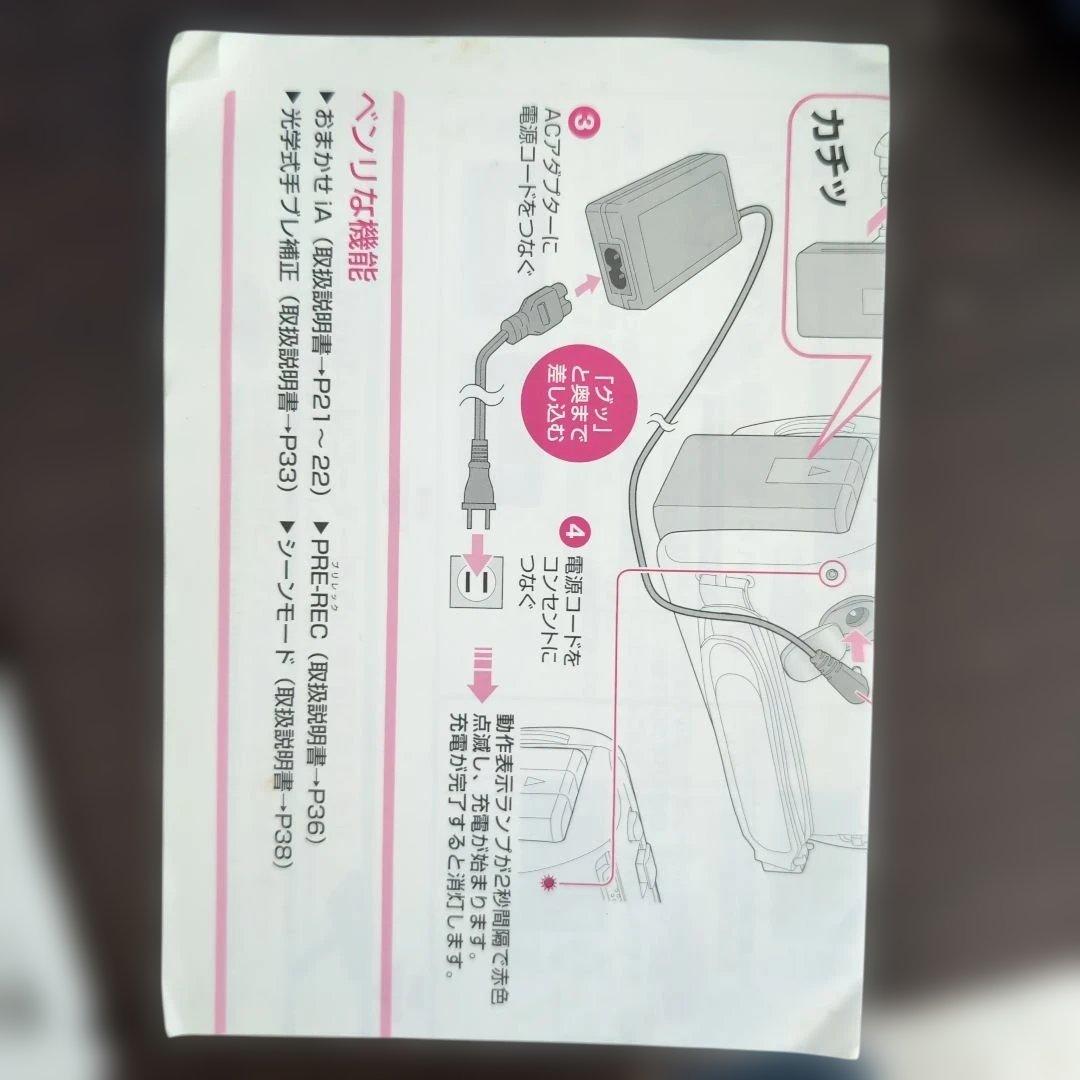 Panasonic TM25 ビデオカメラ シルバー