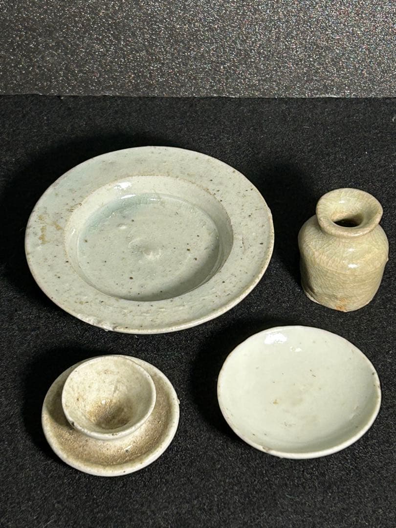 李朝　祭器　明器　 まとめて4点
