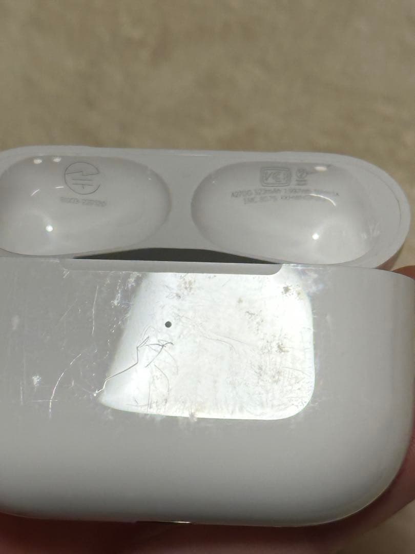 【純正】AirPods Pro2 本体 ジャンク品 取扱説明書・充電ケーブル付き