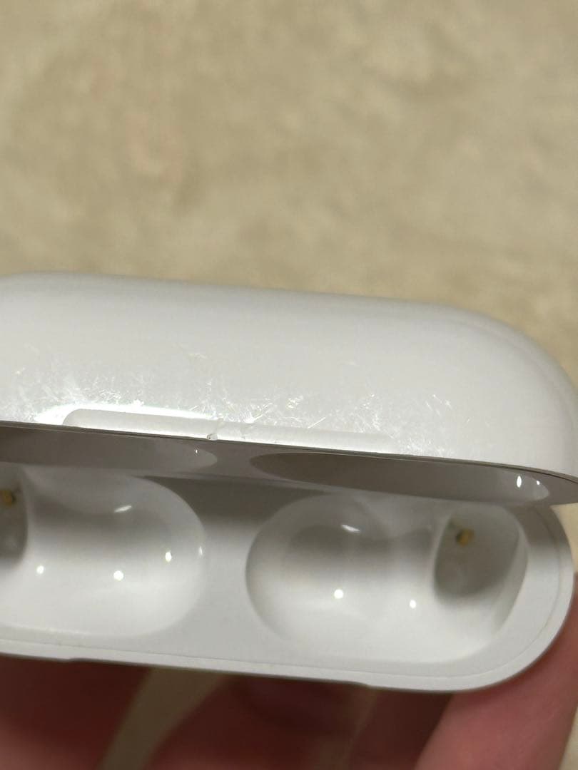 【純正】AirPods Pro2 本体 ジャンク品 取扱説明書・充電ケーブル付き
