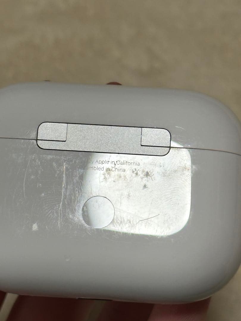 【純正】AirPods Pro2 本体 ジャンク品 取扱説明書・充電ケーブル付き