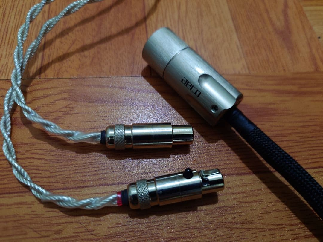 Grand Silver cable　Audeze/ZMF/Meze elite