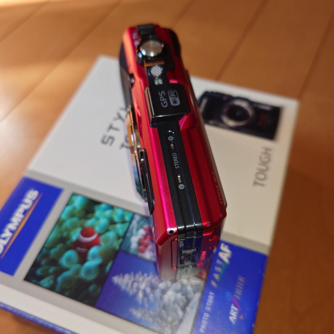 オリンパス OLYMPUS STYLUS TG-3 Tough レッド