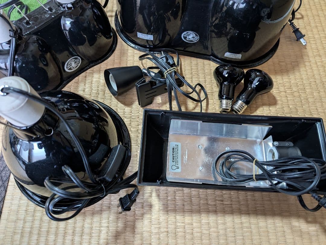 爬虫類　ズーメッド　ランプソケット　バスキングライト　ダブルドームライト