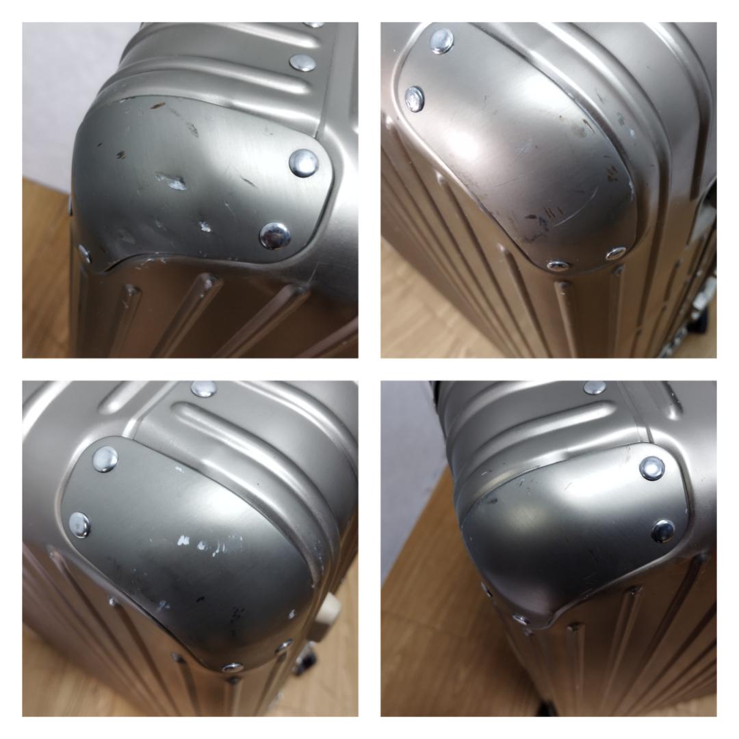 Y☆857 RIMOWA スーツケース TOPAS TITANIUM