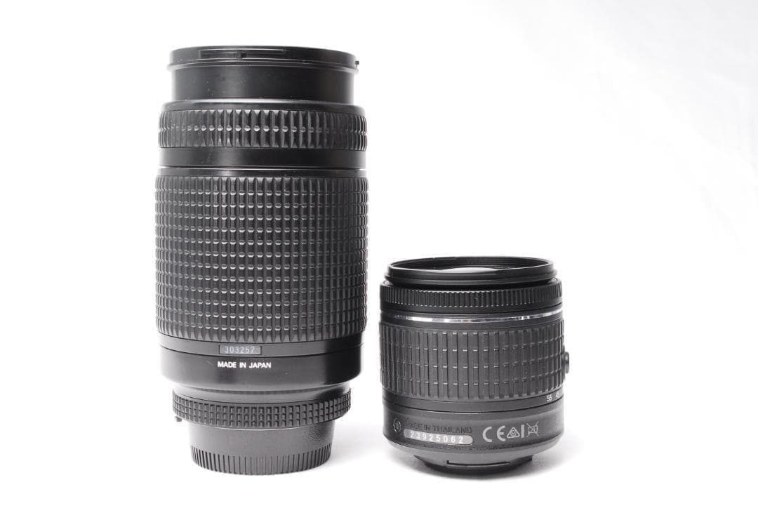 Nikon D7500 Wレンズ 300mm望遠レンズ付き Wi-Fi転送可能