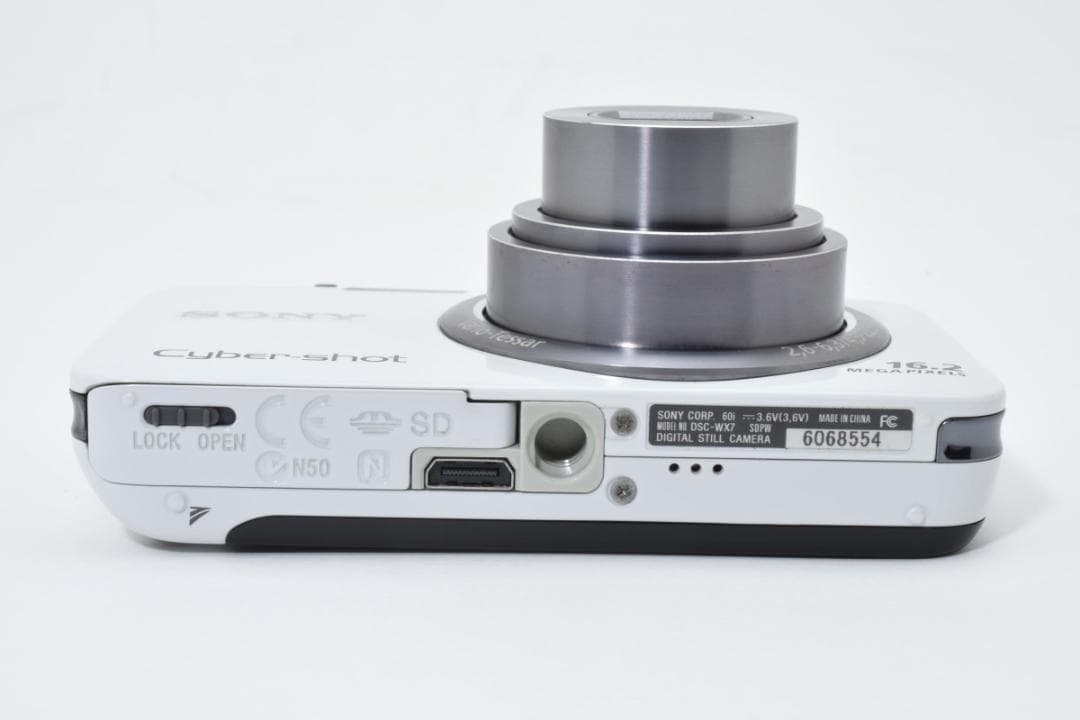 ソニー　SONY Cyber-shot DSC-WX7 ホワイト 動作確認済