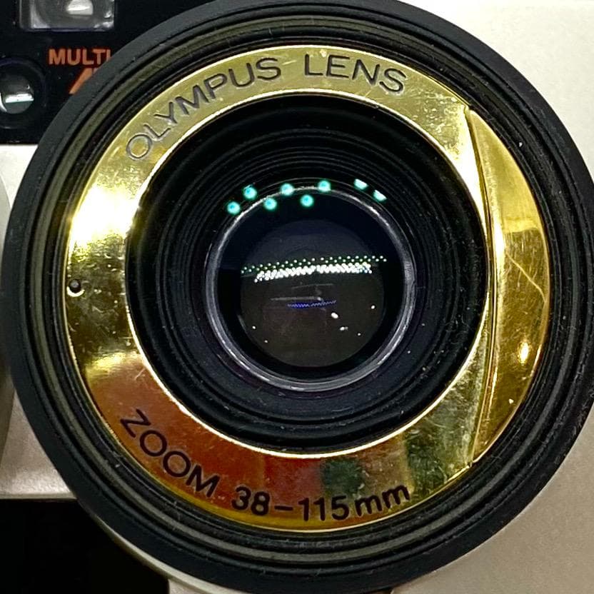 【C6689】μ(mju) ZOOM 115 DELUXE フイルムカメラ