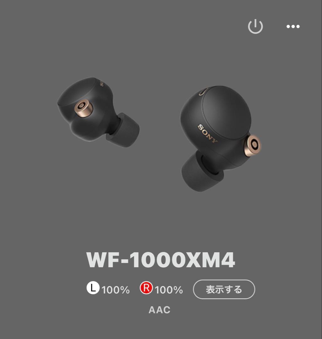 SONY WF-1000X M4 Bluetooth ノイキャン