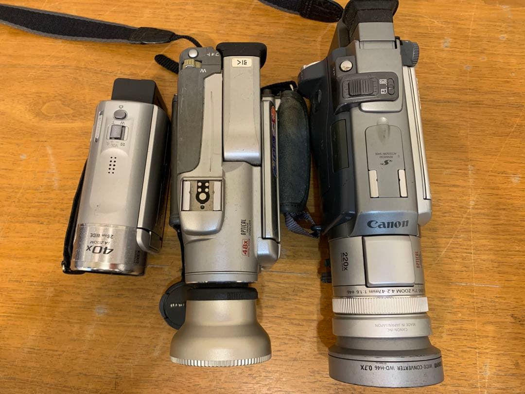 N1119-09★Canon Panasonic ビデオカメラ NIKON