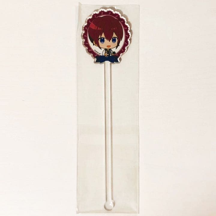 新品★あんスタ★Knights【朱桜司】カラ鉄★マドラー