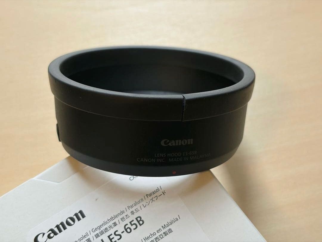 【美品・純正フード付】Canon RF50mm F1.8 STM