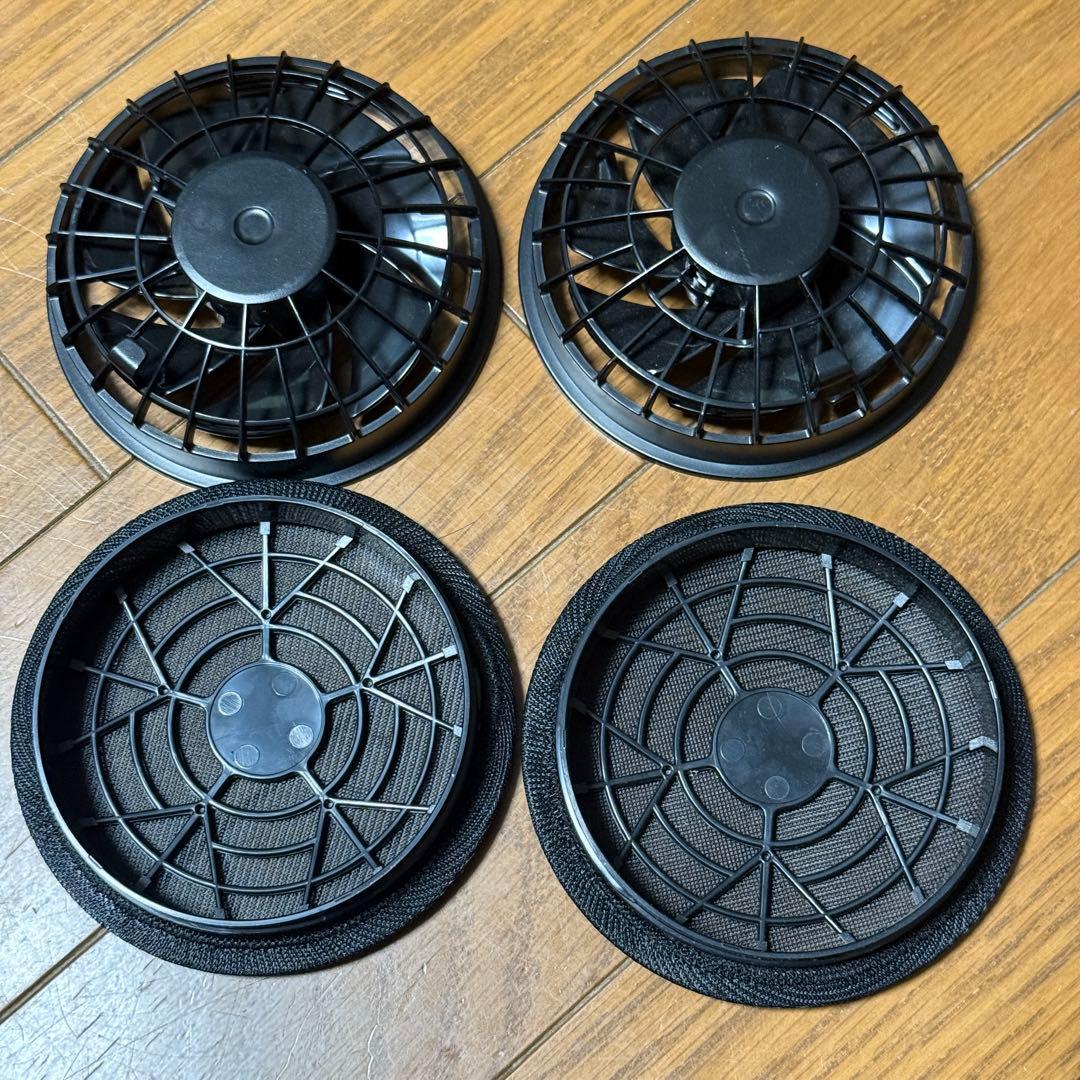【美品】ワークマン ファンウェアエントリーセット WZ4750V ブラック