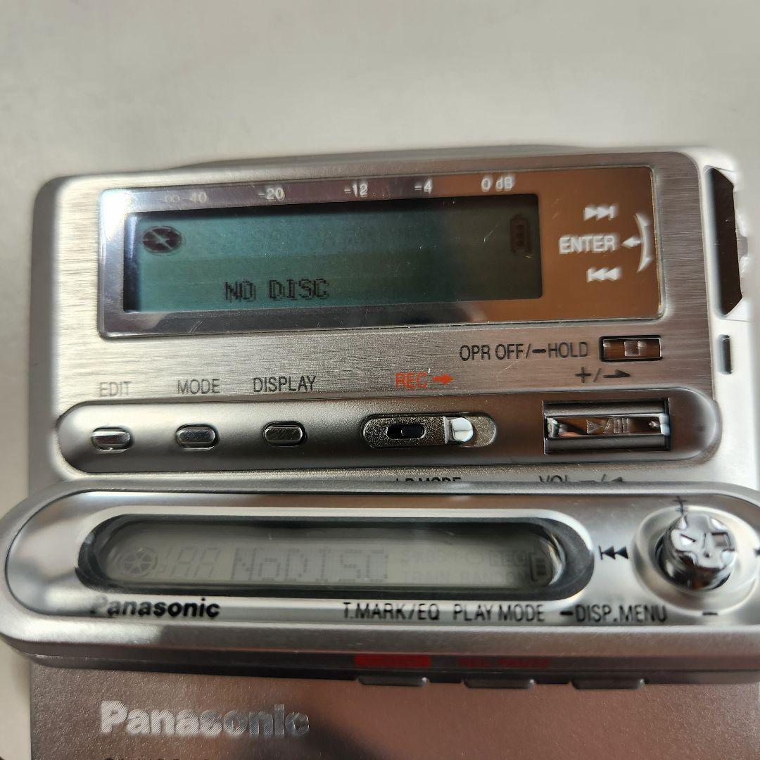 Panasonic ポータブルMDプレイヤー SJ-MR240 ジャンク品